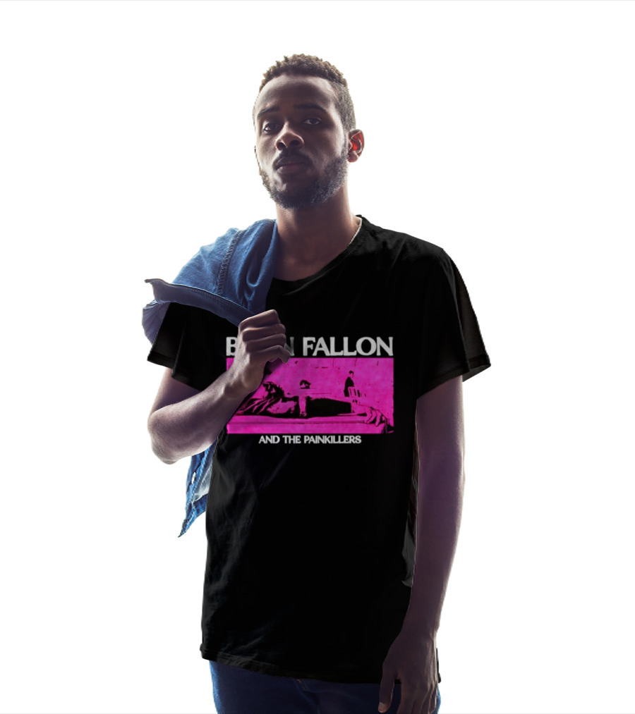 Brian Fallon And The Painkillers Pink Concert Art Gaslight Anthem T-Shirt