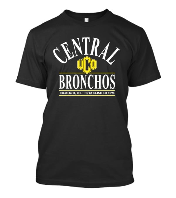 Central UCO Bronchos Edmond OK Established 1890 T-Shirt