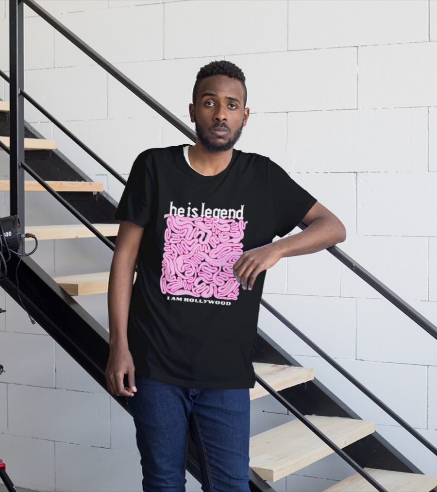 He Is Legend I Am Hollywood Los Angeles Streets Sunset Vine Melrose T-Shirt