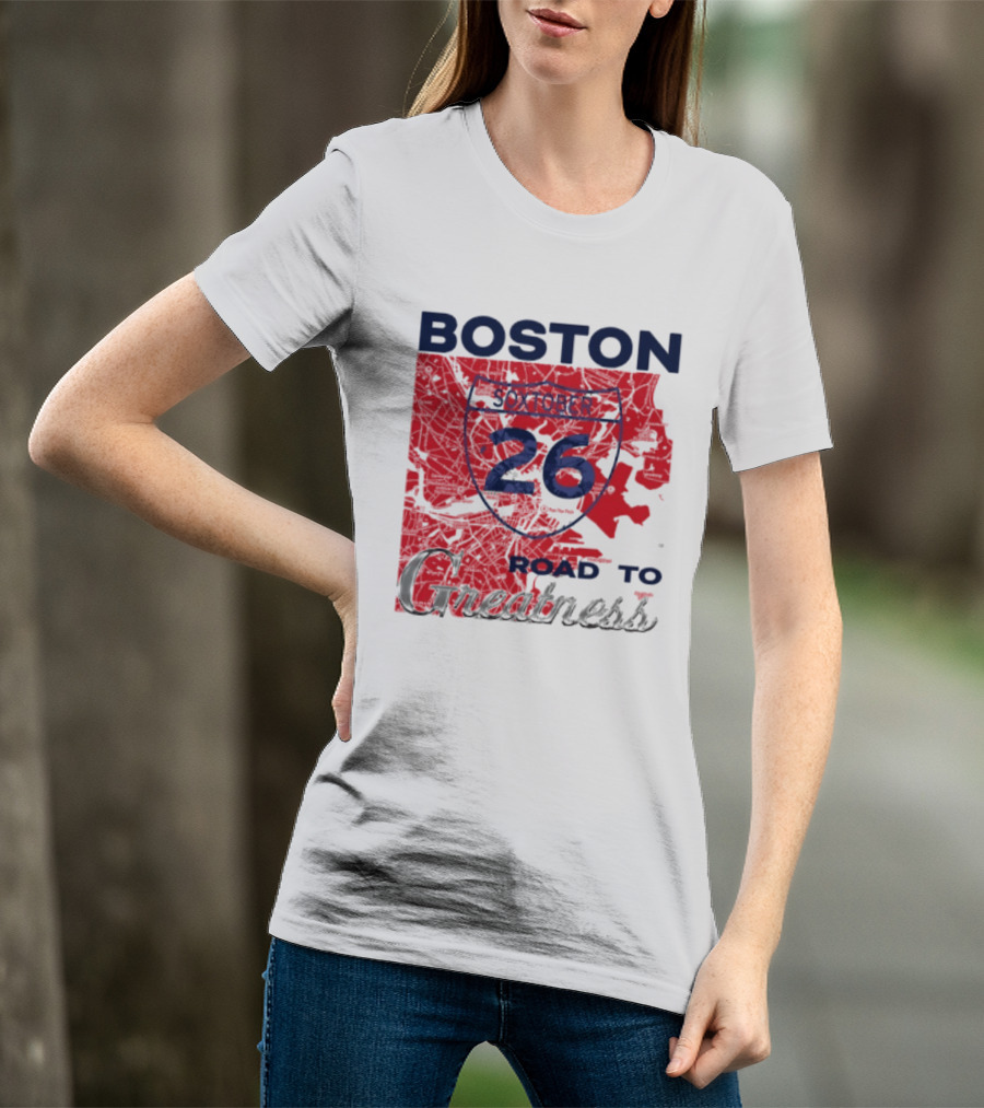 Boston Soxtober 26 Road To Greatness T-Shirt