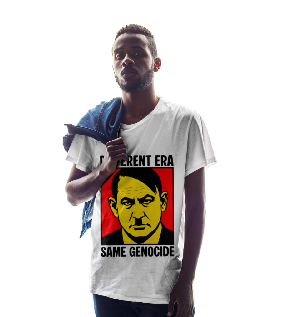 Different Era Same Genocide Protest Activism Iconic Political Commentary T-Shirt