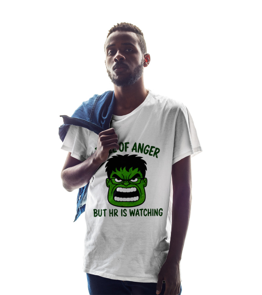 Full Of Anger HR Is Ing Hulk Swag Head T-Shirt
