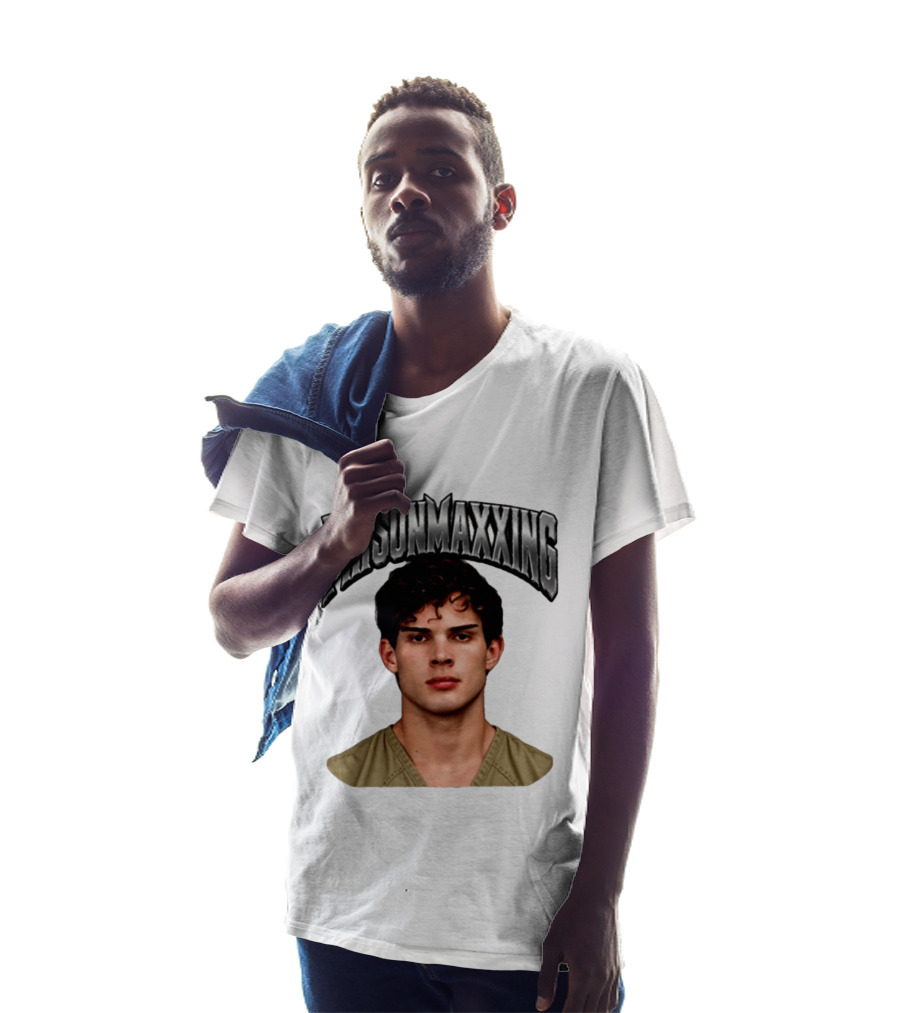 Prisonmaxxing Internet Meme Shot Concept T-Shirt