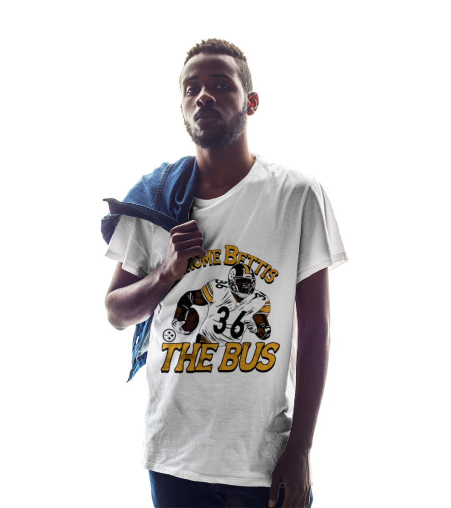 Jerome Bettis The Bus Pittsburgh Steelers Player 36 T-Shirt
