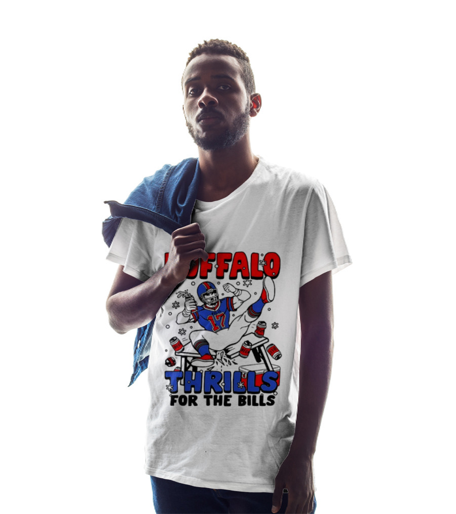 Buffalo Thrills For The Bills Football Celebration T-Shirt