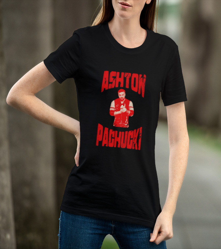 Ashton Pachucki Red Vest Visual Portrait Ashton Pachucki T-Shirt