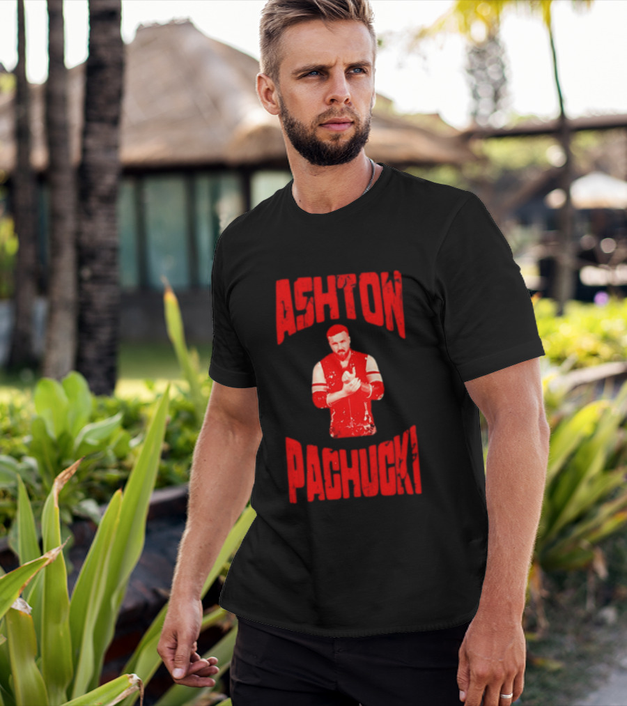 Ashton Pachucki Red Vest Visual Portrait Ashton Pachucki T-Shirt