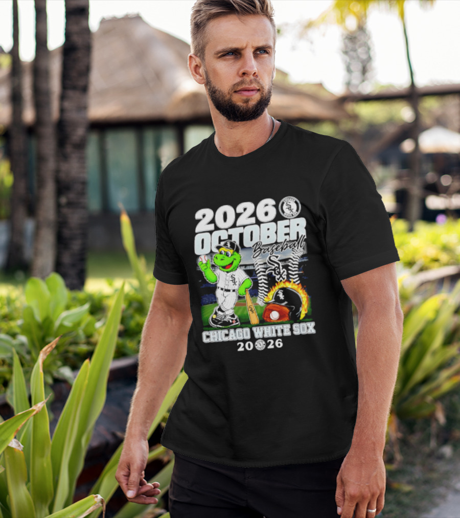 2026 October Chicago White Sox Postseason Baseball T-Shirt