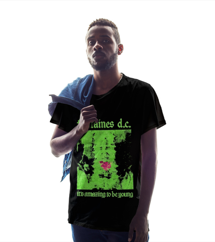 Fontaines D.C. It's Amazing To Be Young Bright Grunge T-Shirt