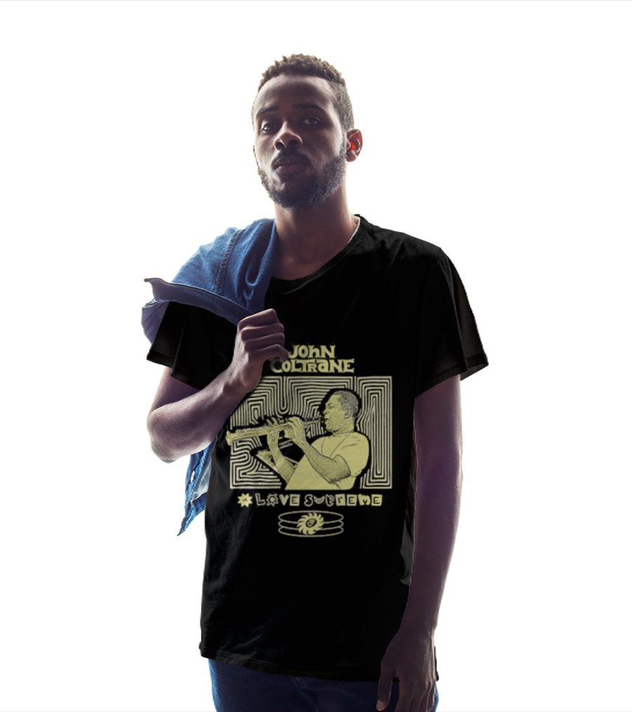John Coltrane Live Supreme Jazz Iconic Performance T-Shirt