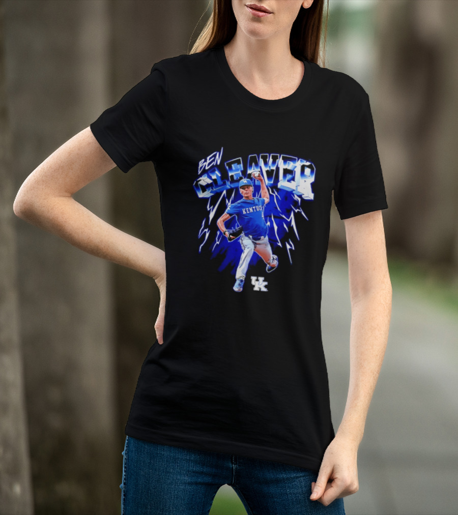 Kentucky Wildcats Ben Cleaver NCAA Baseball Player T-Shirt