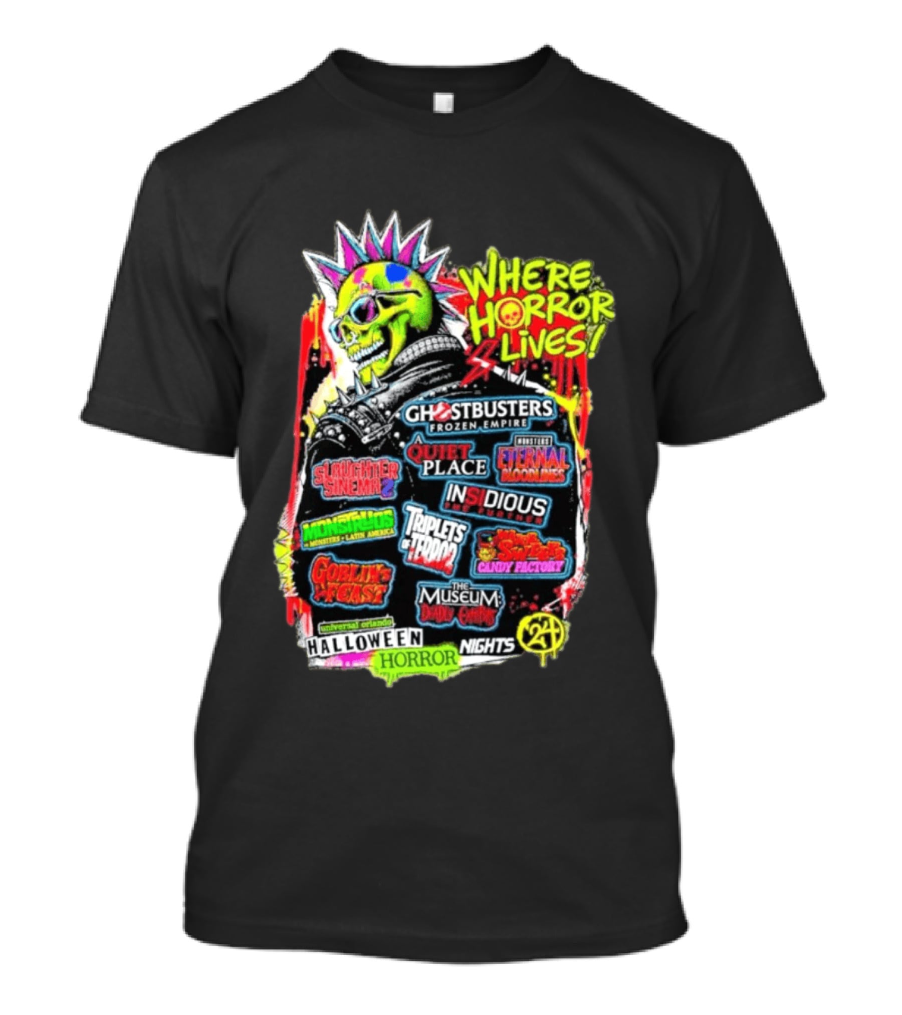 Universal Studios Halloween Horror Nights 2024 T-Shirt