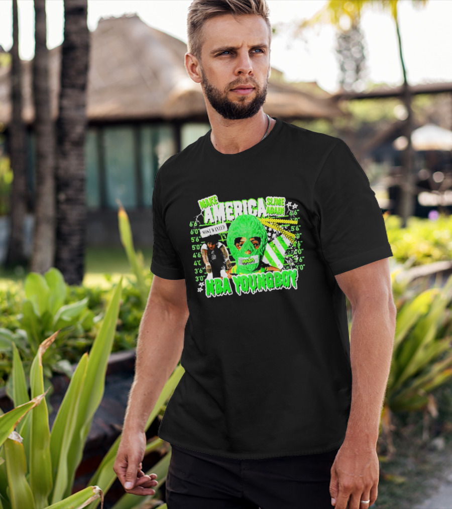 Make America Slime Again NBA Young Boy Tour T-Shirt