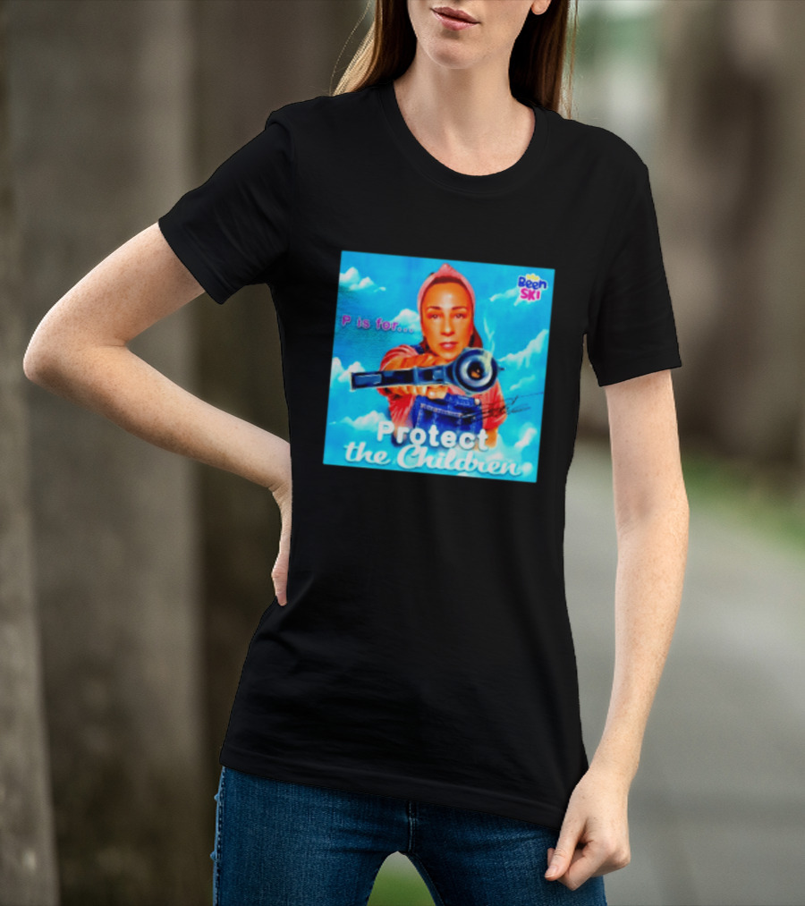 P Is For Protect The Children Been Ski T-Shirt