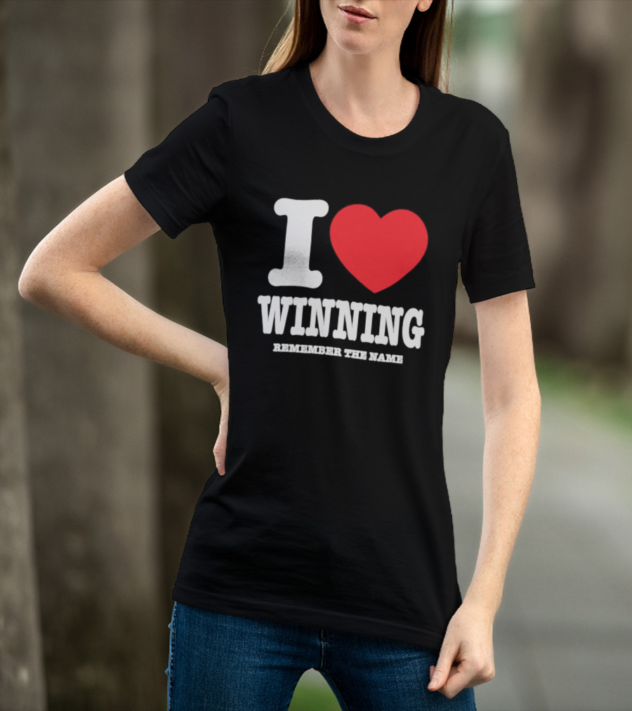 I Love Winning Remember The Name Donovan Ezeiruaku T-Shirt