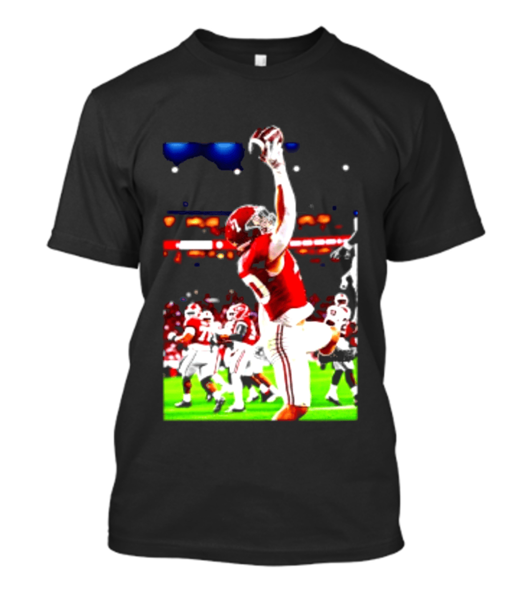 Alabama Crimson Tide Josh Ford One Handed Football Catch T-Shirt