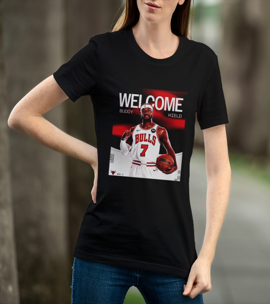 Buddy Hield 7 Chicago Bulls Welcome 2026 T-Shirt