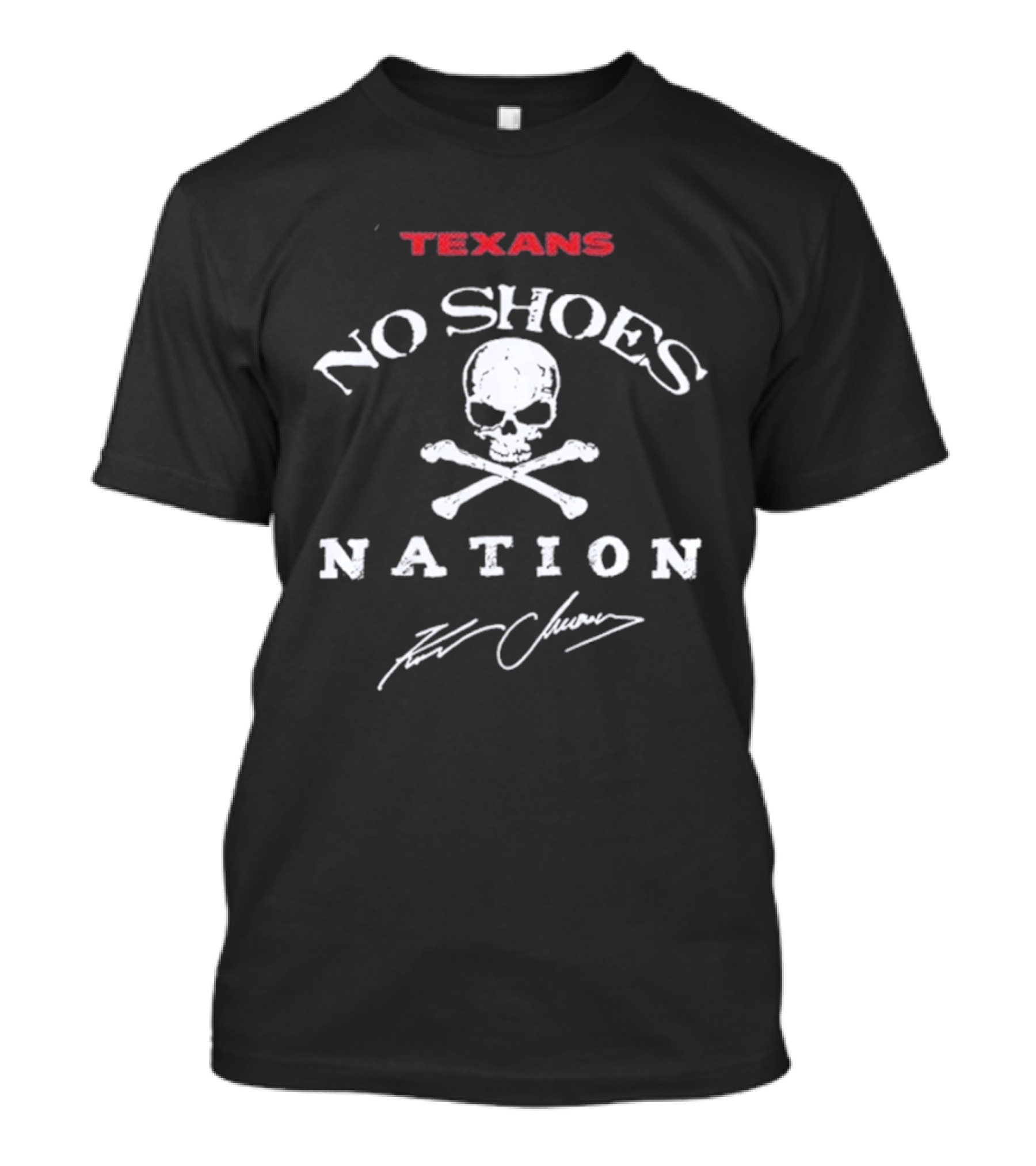 Texans No Shoes Nation Kenny Chesney 2027 Tour T-Shirt