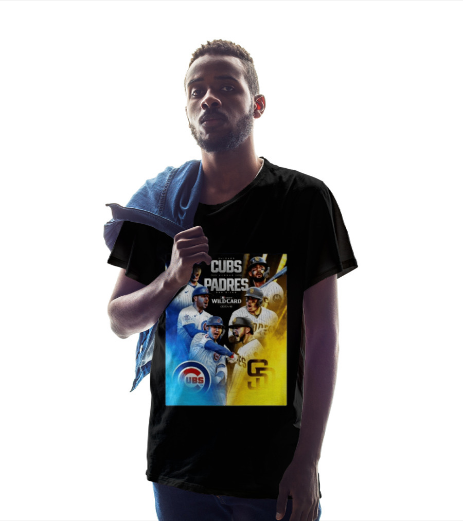 Chicago Cubs Vs San Diego Padres 2026 MLB NL Wild Card Showdown Baseball Fan Gear T-Shirt