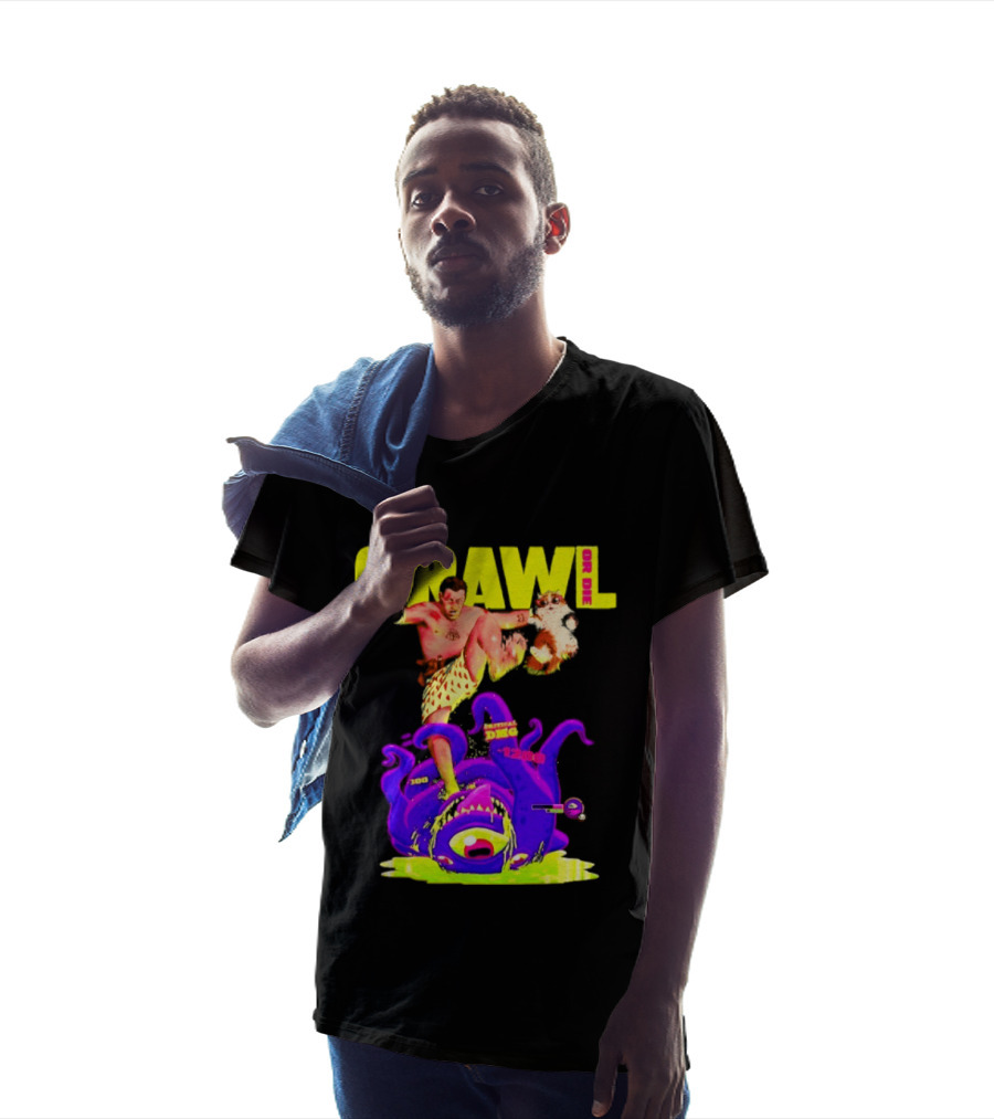 Crawl Or Die Critical Damage RPG Gamer Monster Attack T-Shirt