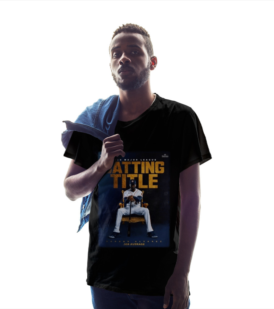 2026 Major League Batting Title Yordan Álvarez Houston Astros 316 Average T-Shirt