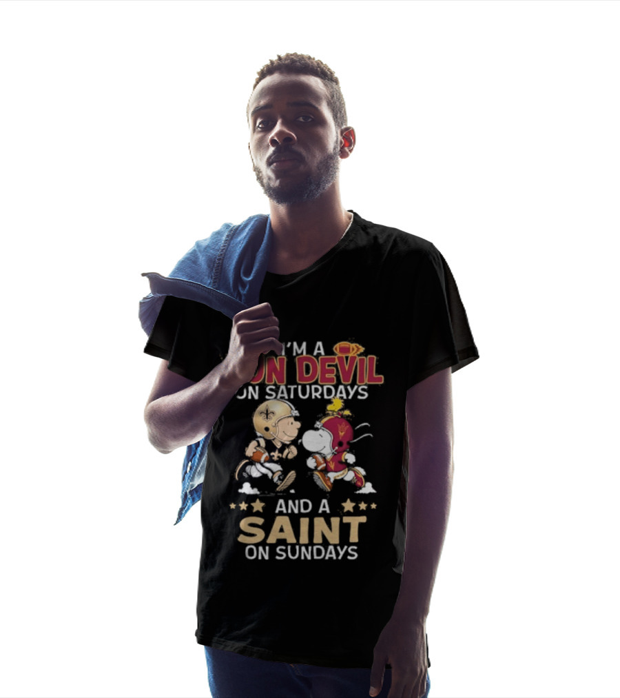 Sun Devil Saturdays Saint Sundays Fan Gear T-Shirt