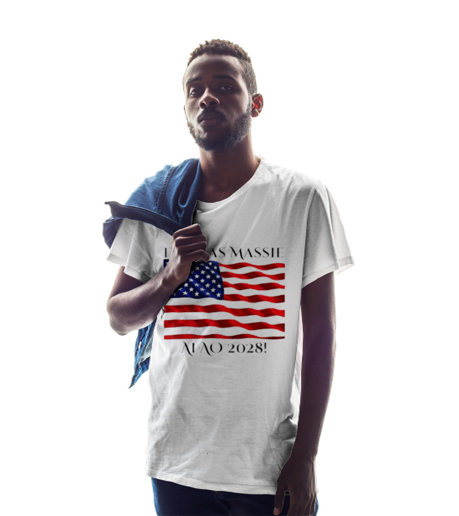 Thomas Massie American Flag 2028 AFAO T-Shirt