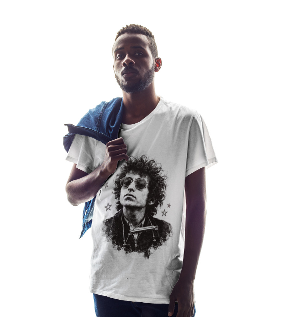 Bob Dylan Cream Disco Ball For Folk Fans Forever Following The Song T-Shirt