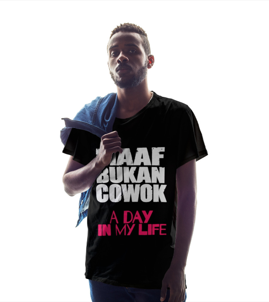Maaf Bukan Cowok A Day In My Life Indonesia T-Shirt