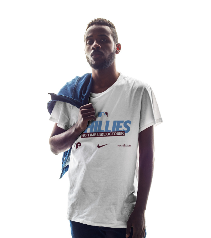 Philadelphia Phillies No Time Like October 2026 MLB Postseason Nike T-Shirt