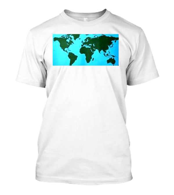 World Map Planet Earth Travel Adventure Journey T-Shirt