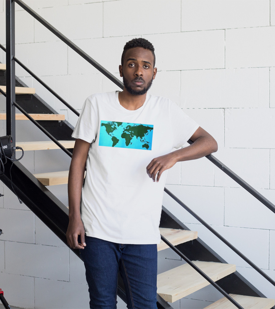 World Map Planet Earth Travel Adventure Journey T-Shirt