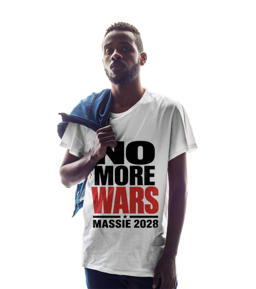 No More Wars Massie 2028 T-Shirt