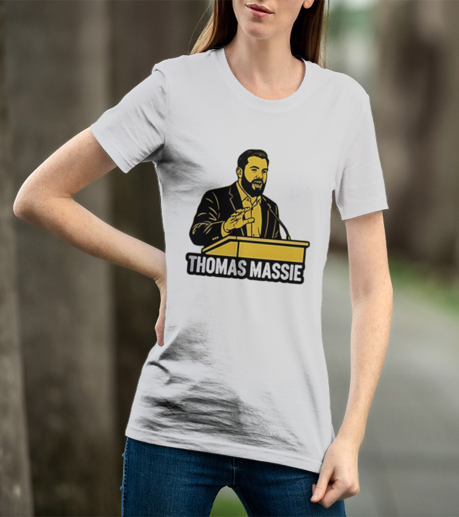 Thomas Massie Speaker Podium T-Shirt