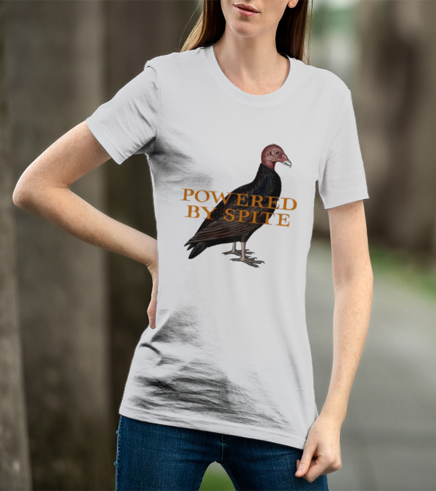 Powered By Spite Turkey Vulture T-Shirt