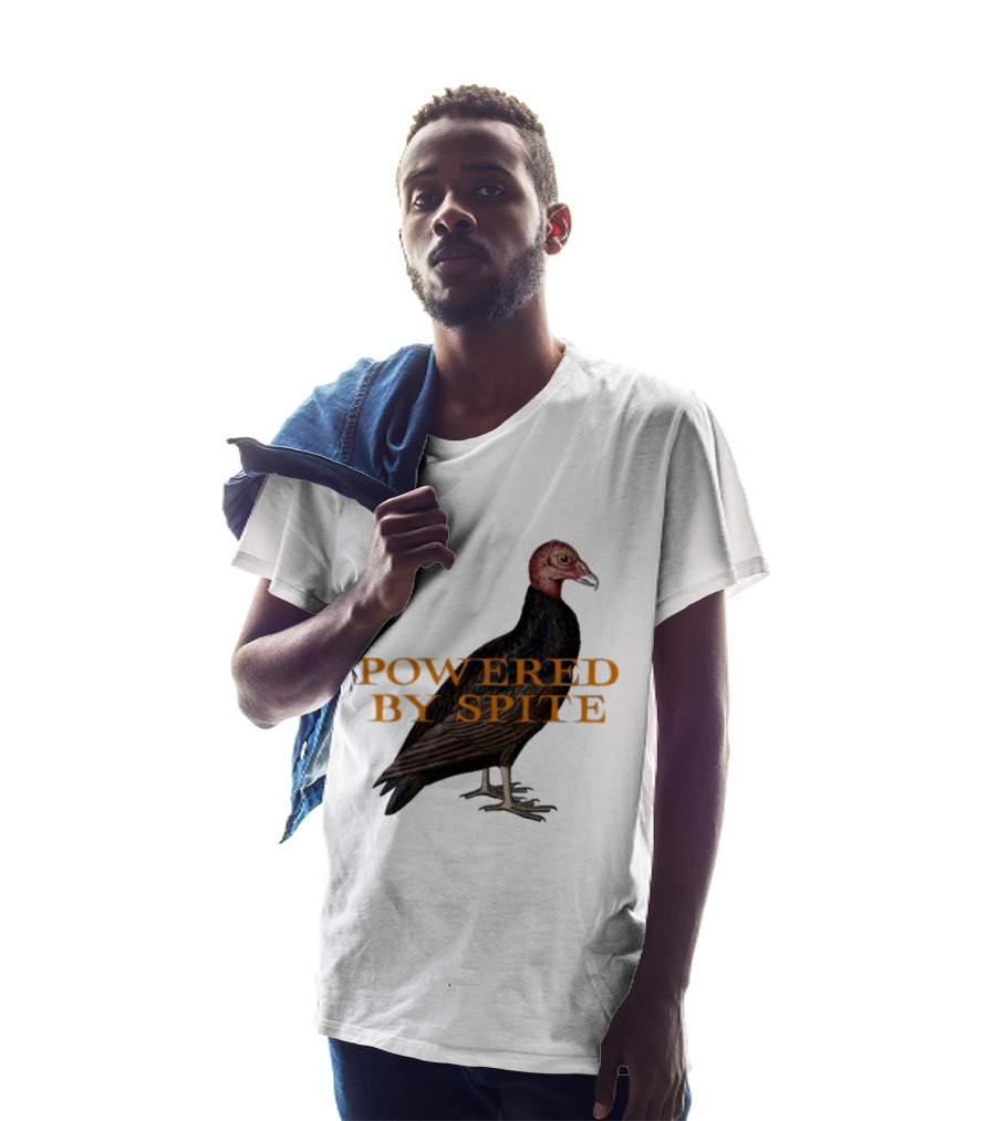 Powered By Spite Turkey Vulture T-Shirt