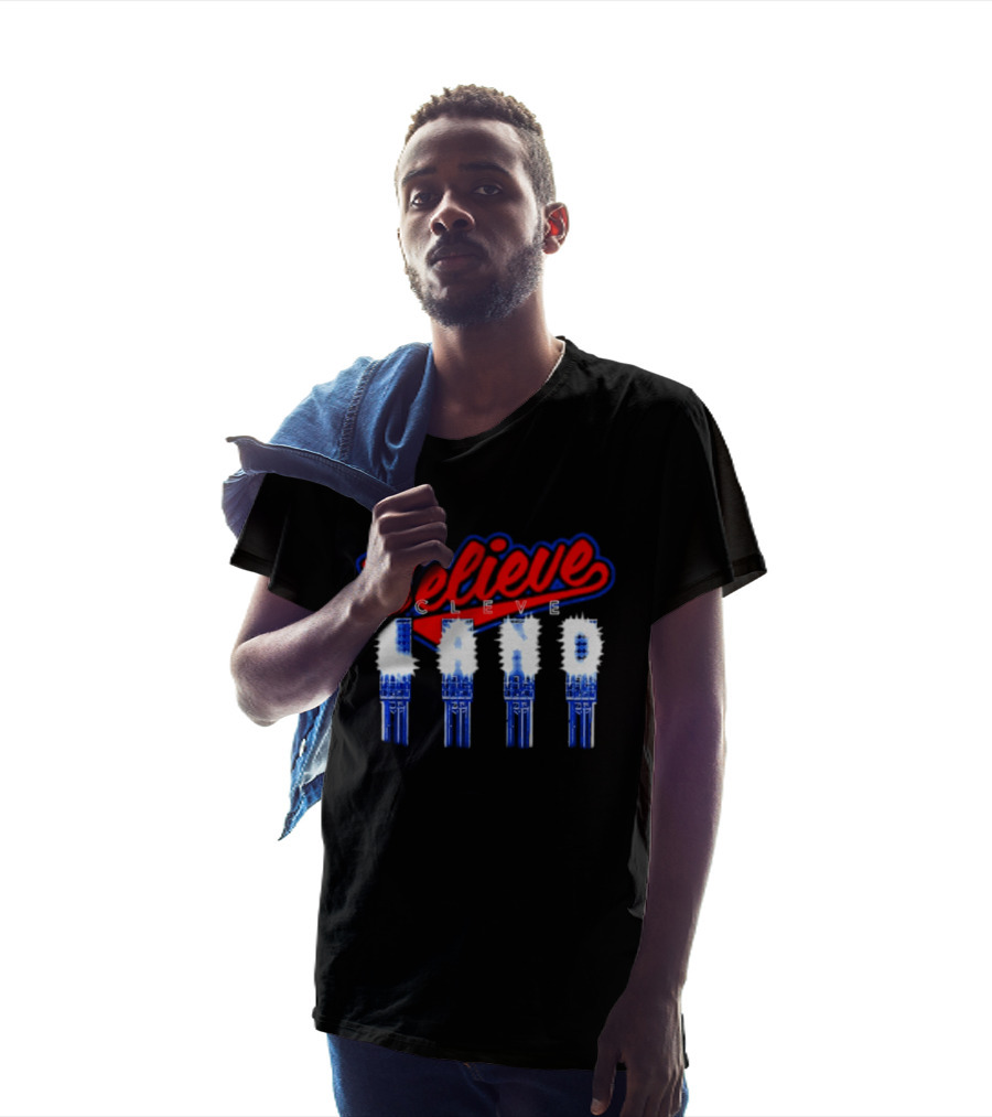 Believe Cleve Land Stadium Lights Cleveland T-Shirt