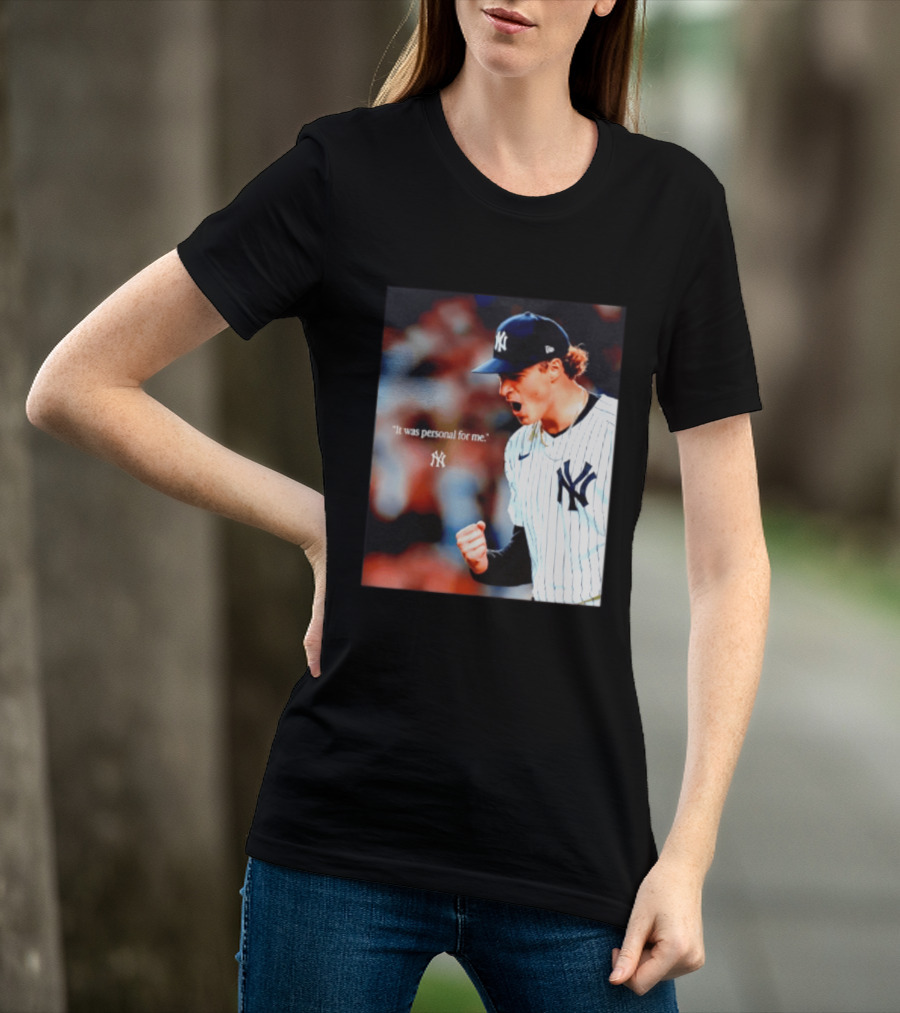 Ben Rice New York Yankees It Was Personal For Me Yankees Baseball T-Shirt