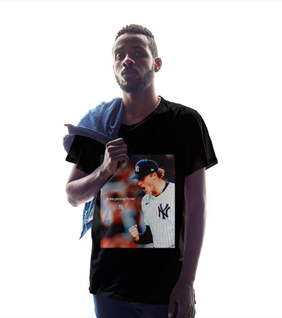 Ben Rice New York Yankees It Was Personal For Me Yankees Baseball T-Shirt