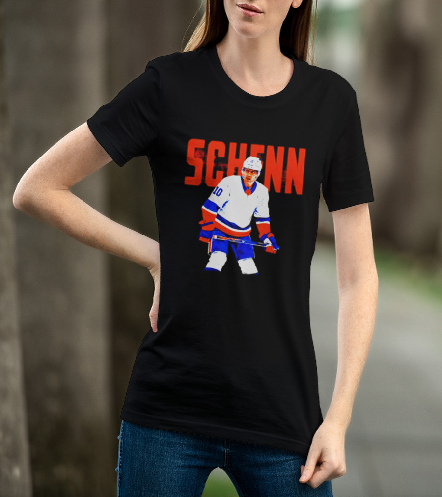 New York Islanders Brayden Schenn Grunge T-Shirt