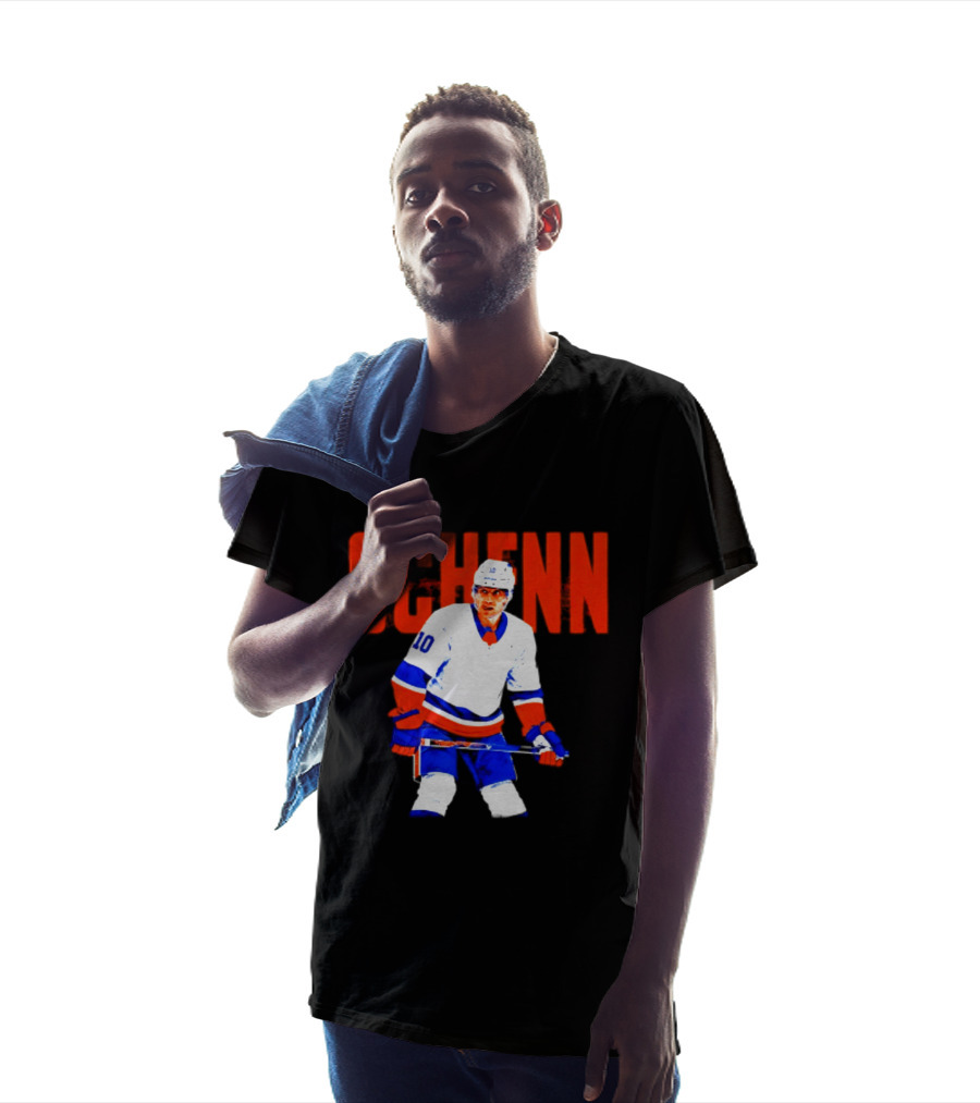 New York Islanders Brayden Schenn Grunge T-Shirt