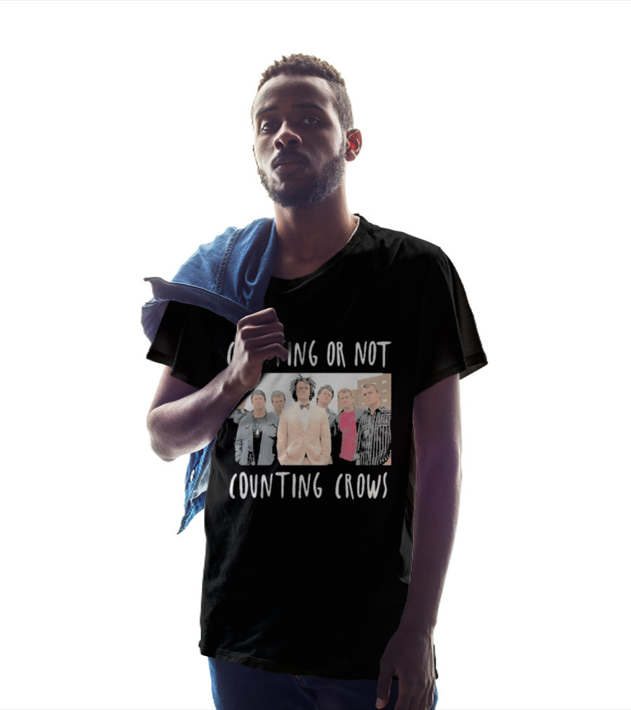 Counting Or Not Counting Crows Band Visual T-Shirt