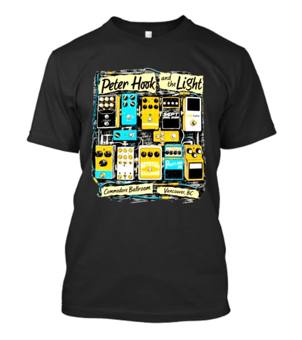 Peter Hook And The Light Vancouver Commodore Ballroom September 26 2026 Pedal T-Shirt