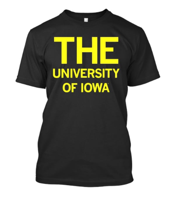The University Of Iowa Bold Yellow T-Shirt