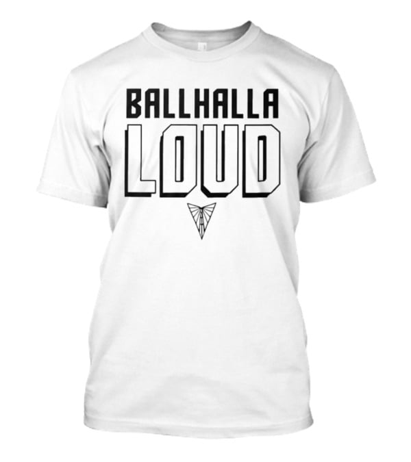 2026 Ballhalla Loud Geometric Fan T-Shirt