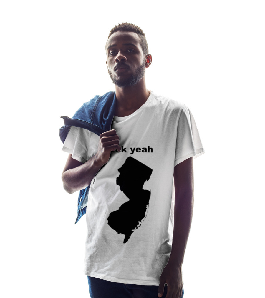 Fuck Yeah New Jersey Map T-Shirt