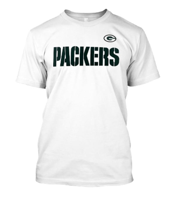 Green Bay Packers G Emblem Established 1919 Two Sided T-Shirt