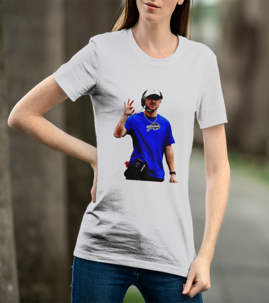 Joe Brady Buffalo Bills Coaching Moments Buffalo T-Shirt