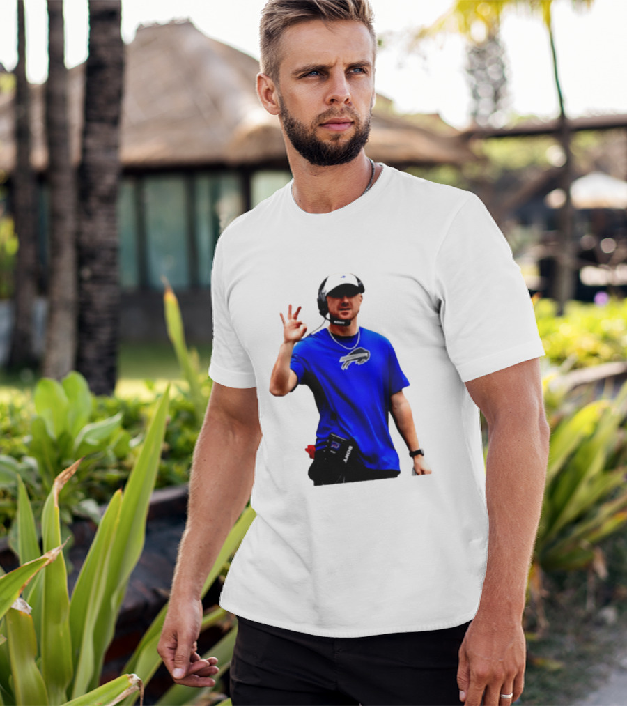 Joe Brady Buffalo Bills Coaching Moments Buffalo T-Shirt