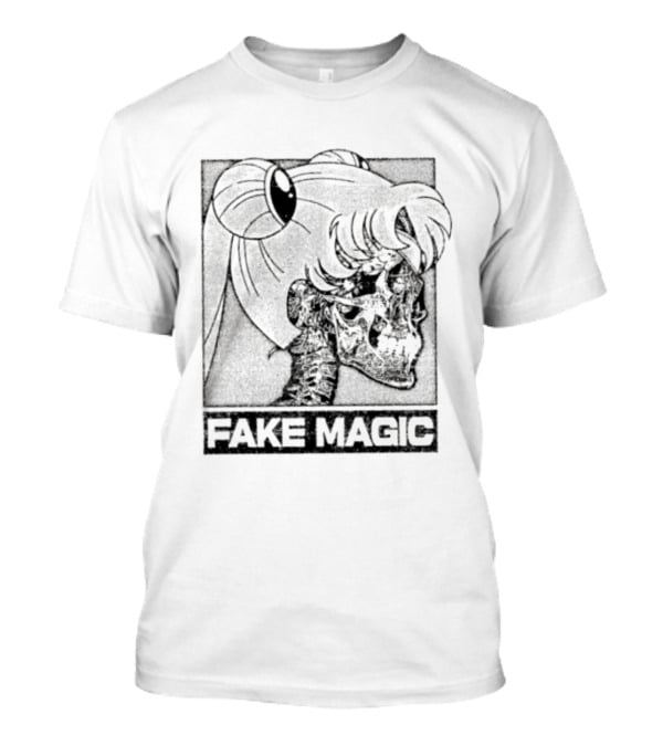FAKE MAGIC Skull Anime Goth Sailor Moon T-Shirt